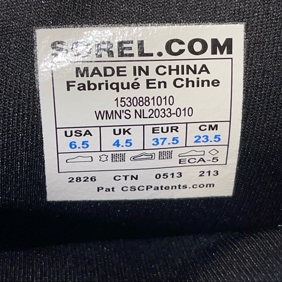 Sorel Conquest Carly Woman Boots Size 6.5 - Picture 10 of 10
